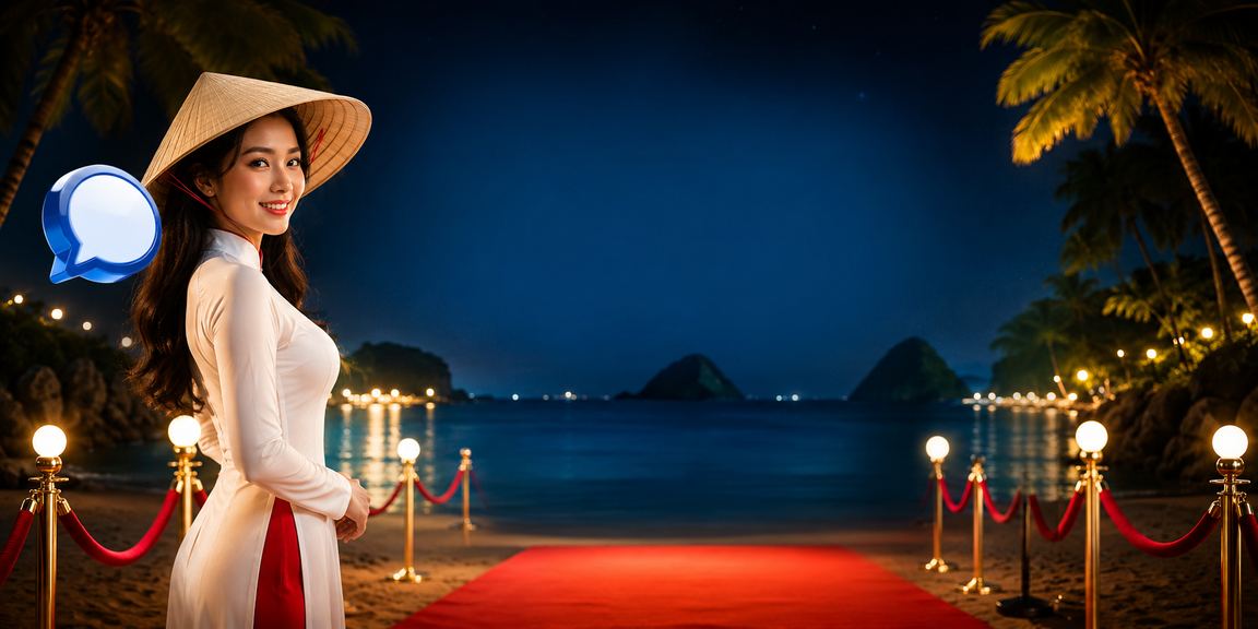 Người dùng tại Côn Đảo trải nghiệm trò chơi trực tuyến với chiếc nón lá truyền thống