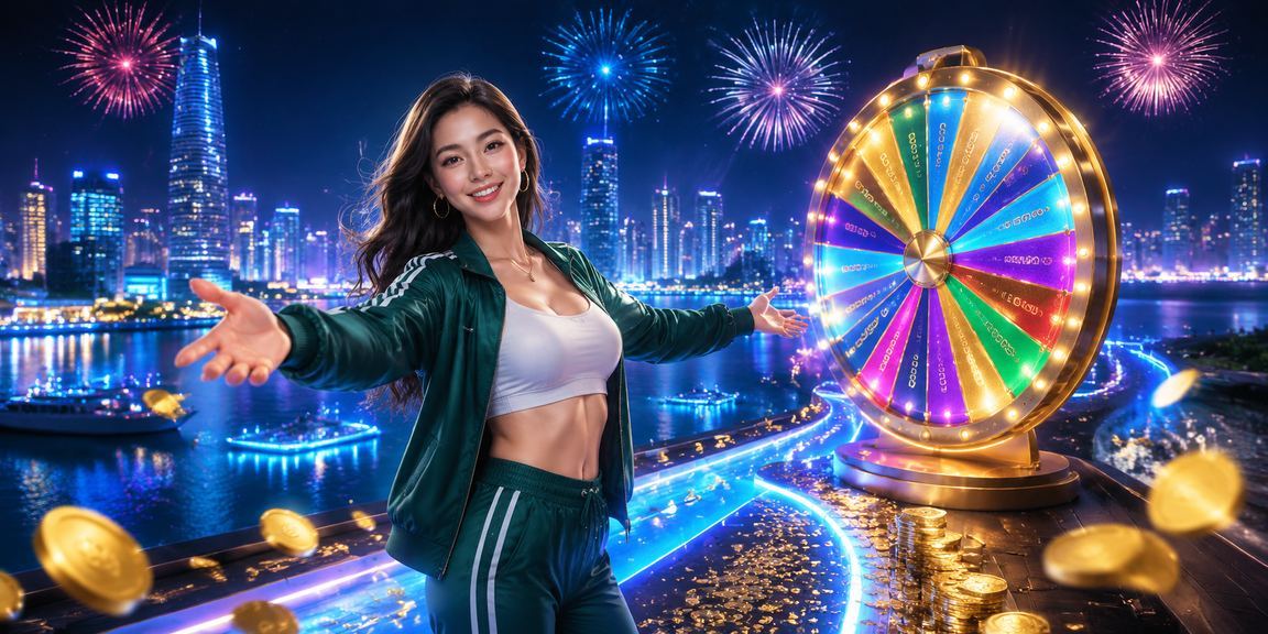 Không khí rút thăm may mắn sôi động tại Hồ Chí Minh với ánh đèn neon rực rỡ